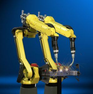 Robot soldador industrial