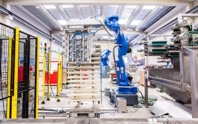 CNC robótica en los procesos de producción industrial
