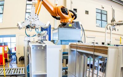 Robot para manipulación de piezas pequeñas