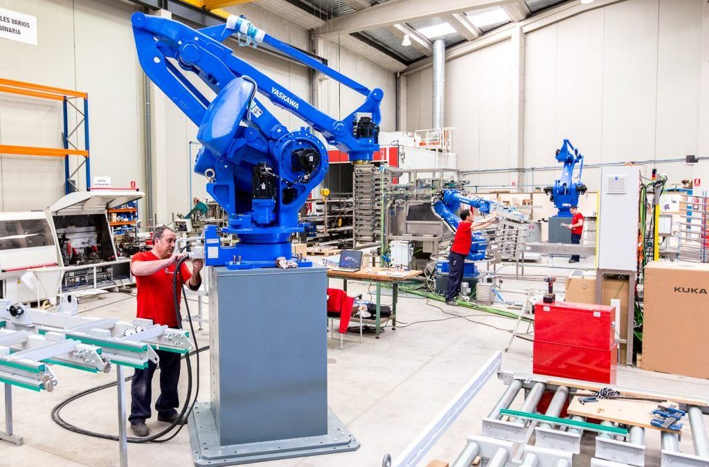 Qué es un robot industrial